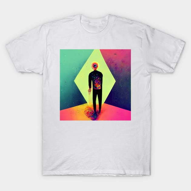 Psychedelic Artwork #3 T-Shirt by endage